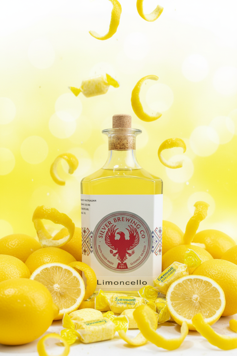 Bottle of Limoncello Rakija 33% by Pete's Distilling Co - View 1